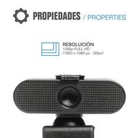 Webcam iggual IGG317167 FHD 1080P 30 fps - thumbnail