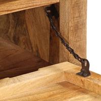 VidaXL Schoenenkast 86x35x55 cm massief mangohout - thumbnail