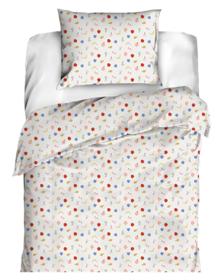 Dekbedovertrek set - Beige