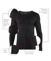 Falke Warm Longsleeved Thermoshirt Heren Black S - thumbnail