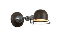 Lucide HONORE - Wandlamp - 1xE14 - Roest bruin - thumbnail