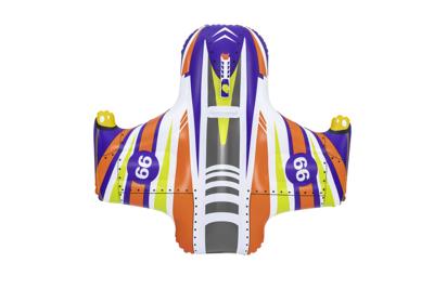 Bestway Opblaasbare Ruimteschip Figuur met Handvat en Waterpistool 117x107 cm +3 Jaar Strand en Zwembad 41503