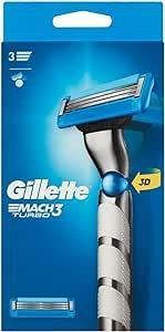 Gillette Gillette Mach3 Turbo Scheerhouder voor Mannen - 1 mesje