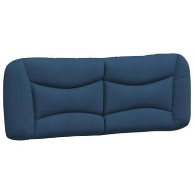 Bed met matras stof blauw 120x200 cm - thumbnail