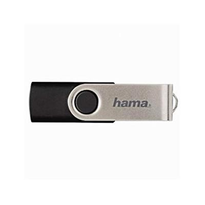 Hama Rotate USB-stick 64 GB Zwart 104302 USB-A 2.0 Hama Rotate USB-stick 64 GB Zwart 104302 USB-A 2.0