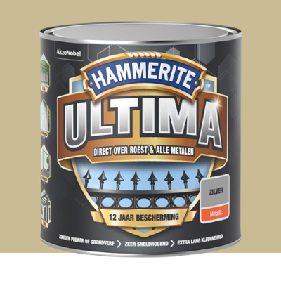 Hammerite Ultima Metallic | Goud | 250ml - 5566481 Hammerite Ultima Metallic | Goud | 250ml - 5566481