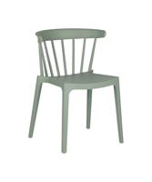 WOOOD Tuin / Eetkamerstoel 'Bliss' kleur Lichtgroen - thumbnail