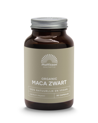 Mattisson HealthStyle Maca Zwart Bio Capsules Mattisson HealthStyle Maca Zwart Bio Capsules