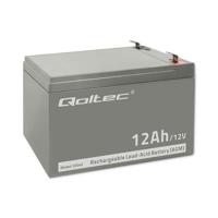 Qoltec 53049 AGM-accu | 12V | 12Ah - thumbnail