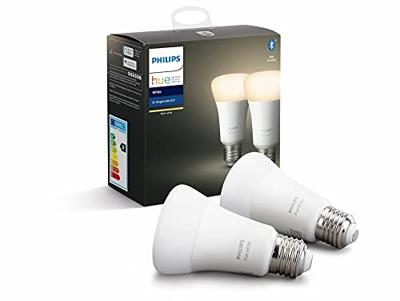 Philips Hue Bluetooth White E27 Lichtbron Duo Pack Philips Hue Bluetooth White E27 Lichtbron Duo Pack