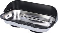 Brilliant Tools BT691166 Magnetisch tablet / schaal van roestvrij staal met opraagramframe 140 x 240 mm - thumbnail