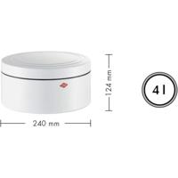 Wesco Classic line koektrommel 4L mat wit - thumbnail