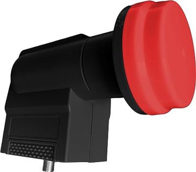 MegaSat II Diavolo Unicable-LNB Feed-opname: 40 mm Weerbestendig Zwart, Rood MegaSat II Diavolo Unicable-LNB Feed-opname: 40 mm Weerbestendig Zwart, Rood