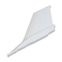 FMS - Mini F16 Rudder (White) (FS-FB103W) - thumbnail