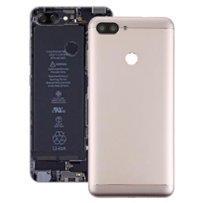 Achtercover met camera lens & Zijkleutels voor ASUS Zenfone Max plus (M1)/ZB570TL (goud)