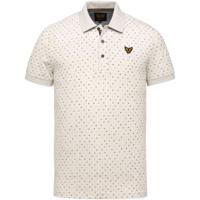 Short sleeve polo fine pique all o bright white - thumbnail
