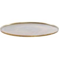 Schaal Maes 50cm doorsnee antiek brons - thumbnail