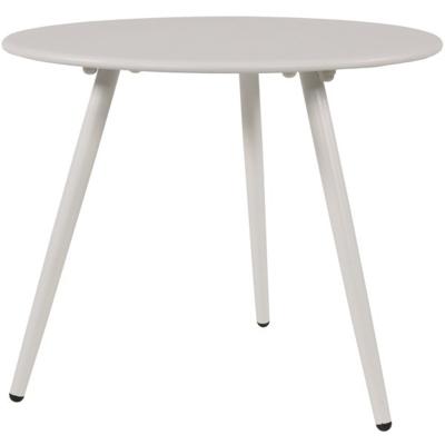 Bijzettafel Rafael metaal wit 60 cm Bijzettafel Rafael metaal wit 60 cm