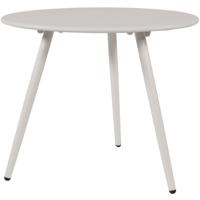 Bijzet Tuintafel Rond Ø60cm - Wit - thumbnail