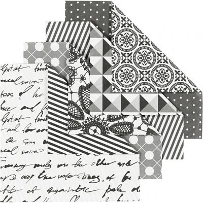 Vivi Gade Origamipapier, afm 10x10 cm, 80 gr, 50 div vellen/ 1 doos