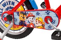 Kinderfiets 16" Paw Patrol Rood 1678 NIEUW TOIMSA - thumbnail