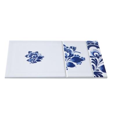 ROYAL DELFT - Blue D1653 - Tegel 'Versatile plain' 16x27cm ROYAL DELFT - Blue D1653 - Tegel 'Versatile plain' 16x27cm