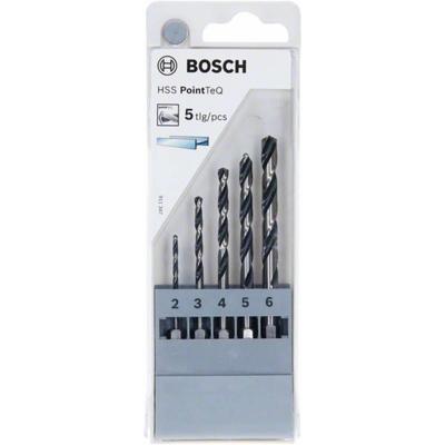 Bosch Accessoires Metaalborenset HSS Pointteq Hex | 5-delig - 2607002824 Bosch Accessoires Metaalborenset HSS Pointteq Hex | 5-delig - 2607002824