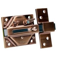 Veiligheidsslot EDM 85187 Brons Staal 73 x 136 mm - thumbnail