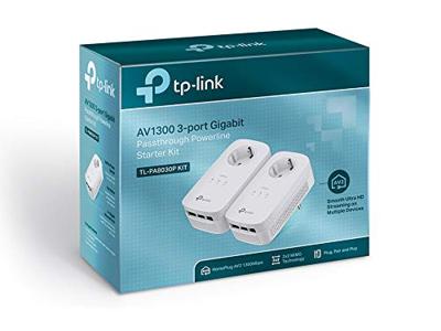 TP-LINK TL-PA8030P KIT Powerline starterkit TL-PA8030P KIT 1.3 GBit/s