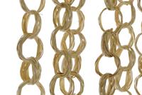 Gordijn Home ESPRIT Natuurlijk 90 x 5 x 205 cm - thumbnail