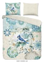 HIP Dekbedovertrek "mandala's en een vogel" - Multi - (240x200/220 cm) - Katoen Flanel - thumbnail