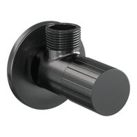 Brauer Stripe hoekstopkraan compleet met slang gunmetal geborsteld PVD - thumbnail