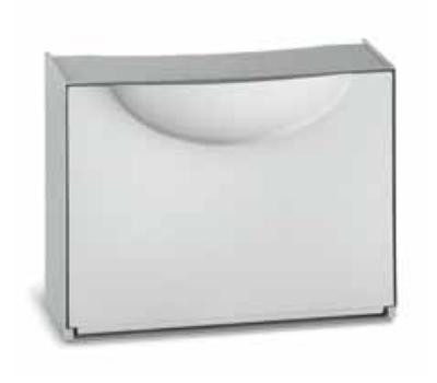 Schoenenrek Terry Harmony Box Wit Polypropyleen (51 x 19 x 39 cm) - thumbnail