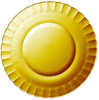 Duralex Picardie Amber Plat Bord - 6 stuks - 26 cm - thumbnail