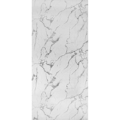 Wandpaneel Isodeco Bianco Carrara 122x260 cm Waterbestendig Hoogglans Wit Isodeco