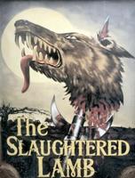An American Werewolf in London Scaled Prop Replica Pub Sign 6 cm - thumbnail