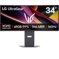 LG Ultragear™ 34G600A-B.AEU Gaming-monitor voor pc, 34 inch, VA-paneel, QHD-resolutie (3440 x 1440), 5 ms GTG 160 Hz, HDR 10, sRGB 99% (CIE1931), FreeSync Premium - thumbnail