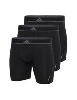 Adidas Boxershorts Micro flex lang 3-pack zwart - thumbnail