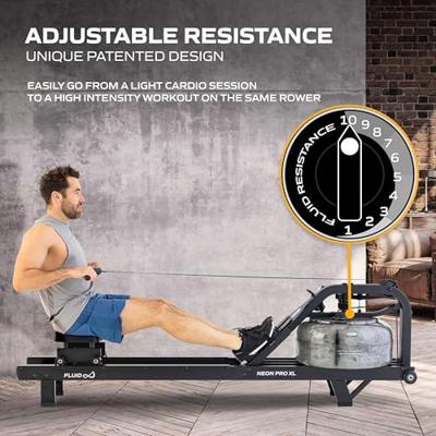 Fluid Rower neon pro XL roeitrainer - thumbnail