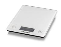 Handige keukenweegschaal wit met uitlees display - thumbnail