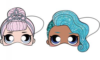 L.O.L Glitterati Maskers (6st)