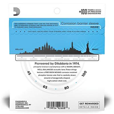 D&apos;Addario EPBB170 snarenset voor akoestische basgitaar