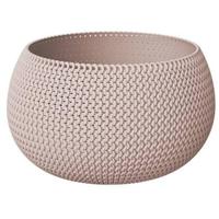Prosperplast plantenpot|bloempot - kunststof - taupe - D30 x H22 cm - thumbnail