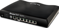 Draytek Vigor 2927 bedrade router Gigabit Ethernet Zwart - thumbnail