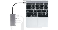 LMP 2995 Video-hub 5-poorts USB-C met HDMI, USB 3.0 en USB-C - ,Space grijs - thumbnail