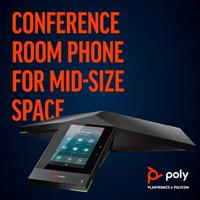 Polycom Echt Presence Trio 8500 Ip PoE Conference telefoon - zwart - thumbnail