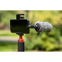 Saramonic Unidirectionele micro-shotgun-microfoon met bliksem voor Apple iPhones en iPads voor video's, vlogging, livestreaming, sociale media-updates en meer (SmartMic5 Di), zwart - thumbnail