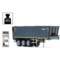 Wiking 0776 58 Schaal 1 Aanhanger Krampe rollenbandwagen SB II 30/1070, grijs - thumbnail