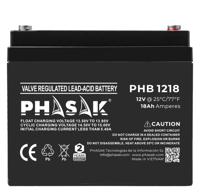 Batterij voor UPS SAI Phasak PHB 1218 12 V - thumbnail