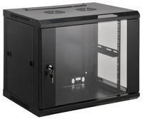 Intellinet 712088 19inch-patchkast (b x h x d) 600 x 635 x 600 mm 12 HE Zwart (RAL 9005) - thumbnail